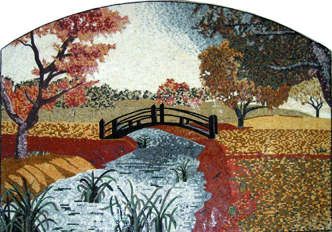 Paysage mosaique Paysage mosaique